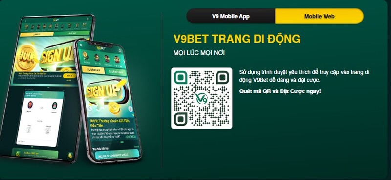 Thanh toán qua app v9bet